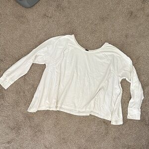 We The Free White Long Sleeve Tee